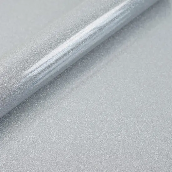 Glittery Heat Transfer Vinyl by Make Market&reg; Silver {3}