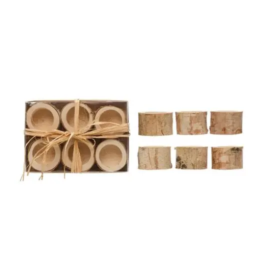 Hello Honey&reg; Birch Wood Containers, 6ct. {1}