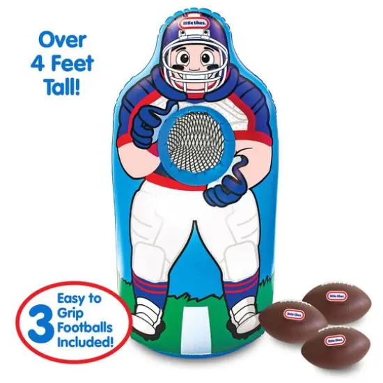Little Tikes 4ft. Jumbo Inflatable Football Trainer {1}
