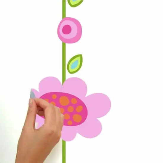 RoomMates Flower Stripe Peel & Stick Giant Wall Decals {5}