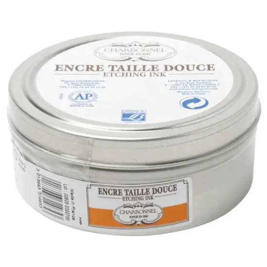 Charbonnel Etching Ink, 200mL Deep Yellow {1}