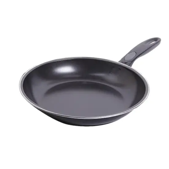 Gibson Home&reg; Aventura 3-Piece Black Frying Pan Set {3}