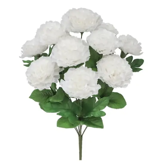 18" Cream Carnation Bush by Ashland&reg; {1}