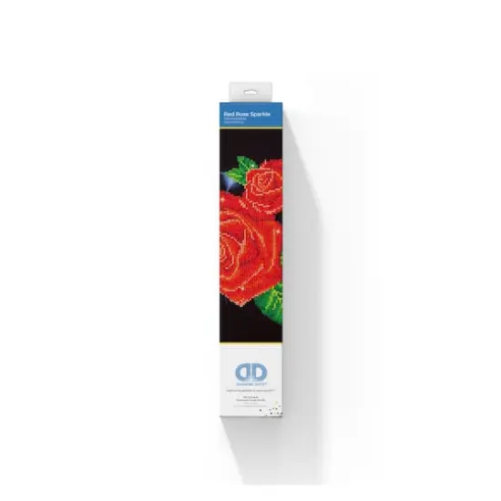 Diamond Dotz® Red Rose Sparkle Diamond Painting Artwork Kit {4}