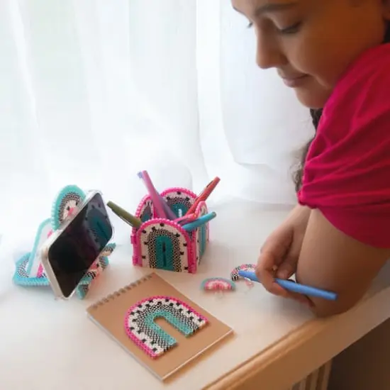 Perler&reg; Bead DIY Desk Accessory Kit {5}