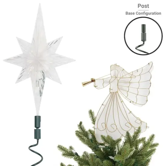 Village Lighting Christmas Tree Topper Holder {11}