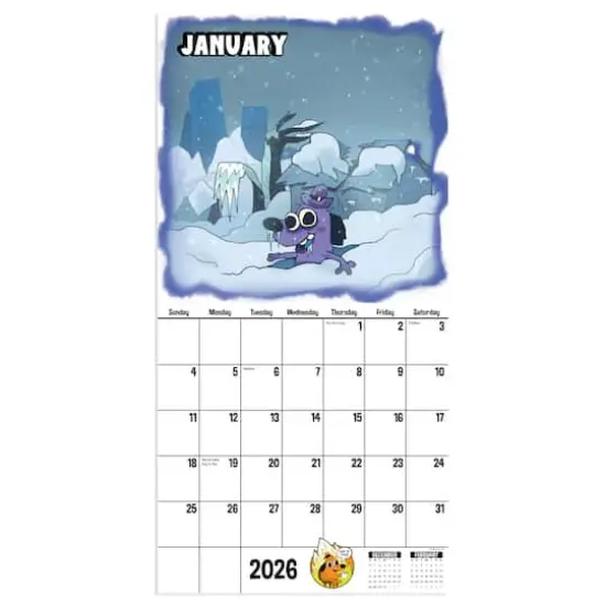 2026 THIS IS FINE Mini Calendar {3}