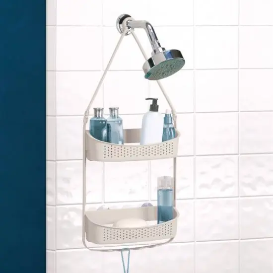 Bath Bliss 2 Way Convertible Shower Caddy Cashmere {7}