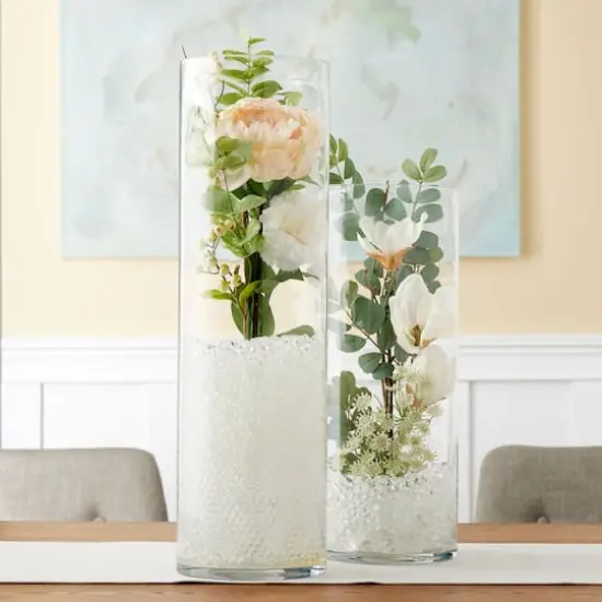 24" Clear Glass Cylinder Vase by Ashland&reg; {3}