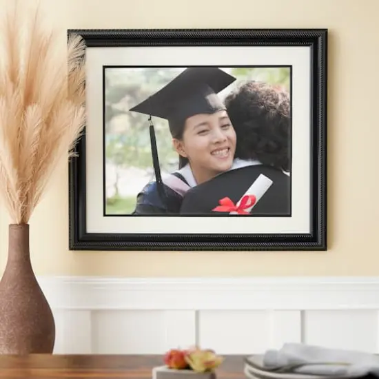 Home Black Rope Frame with Mat by Studio D&eacute;cor&reg; {3}