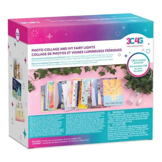 Make It Real&trade; 3C4G Photo Collage & Ivy Fairy Lights Kit {7}