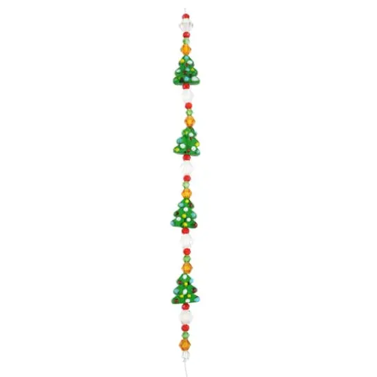 Christmas Tree Lampwork Glass Bead Mix by Bead Landing&trade; {4}