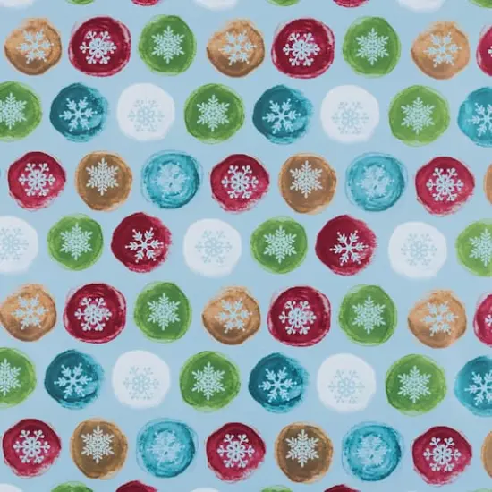 JAM Paper Painted Snowflake Orbs Gift Wrap {1}