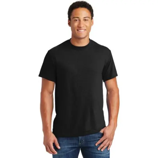 JERZEES&reg; Dri-Power&reg; Sport 100% Polyester T-Shirt Black {4}