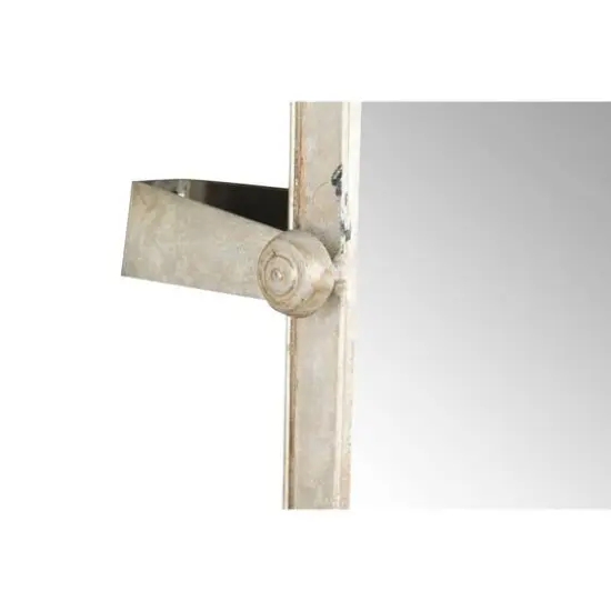 Hello Honey&reg; 24'' Metal Framed Pivoting Wall Mirror Gold {4}