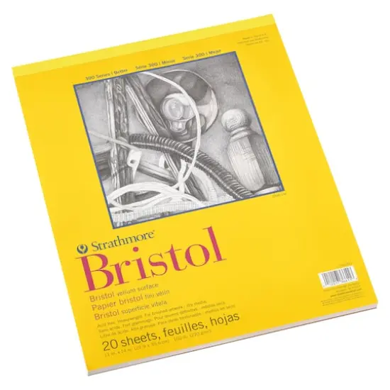 Strathmore&reg; 300 Series Bristol Vellum Pad {1}