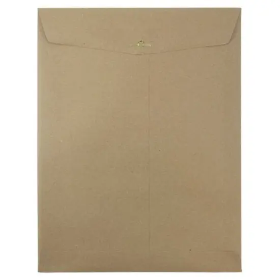 JAM Paper 10" x 13" Brown Kraft Catalog Envelopes {4}