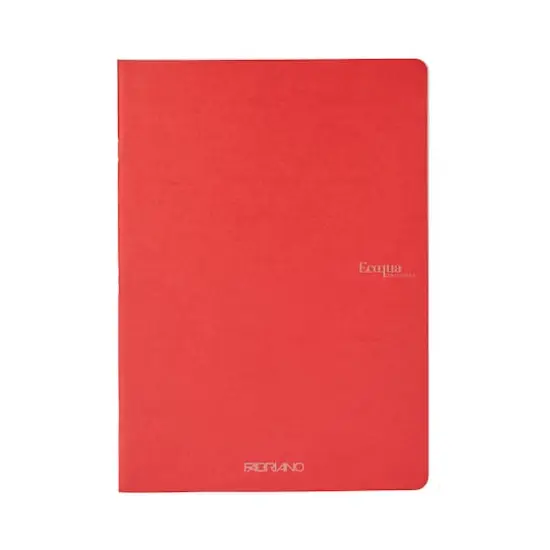 Fabriano&reg; EcoQua Staple Bound Notebook Red {1}