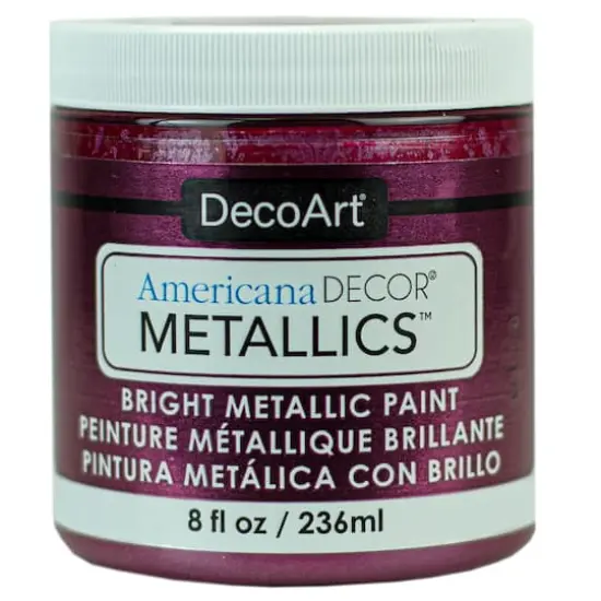 Americana Decor&reg; Metallics&trade; Paint Berry {1}
