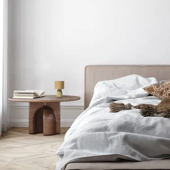 Simple Designs 11" Mini Ceramic Pastel Table Lamp Tan {7}