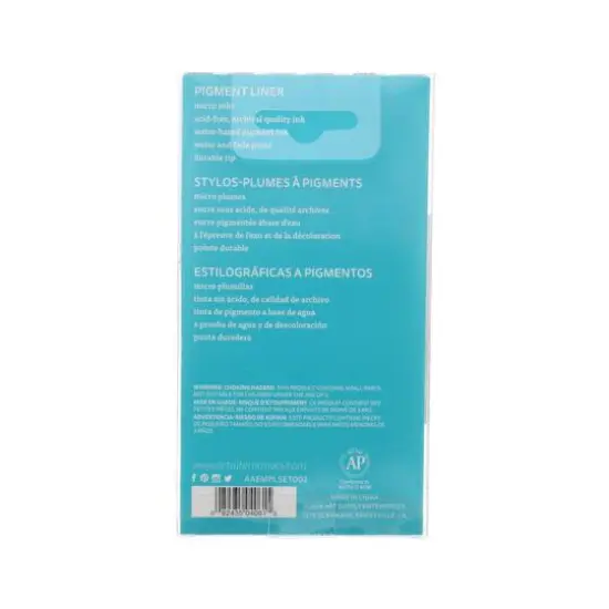 Art Alternatives Black Pigment Liner Pen 6 Piece Set {3}