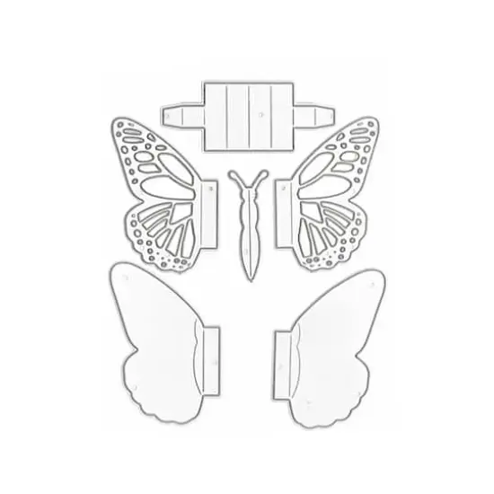 Butterfly Pop-Up Layering Die Set by Recollections&trade; {1}
