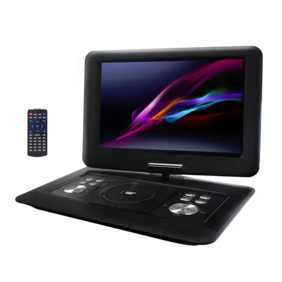 Trexonic 14.1" Portable DVD Player with Swivel LCD Screen {1}