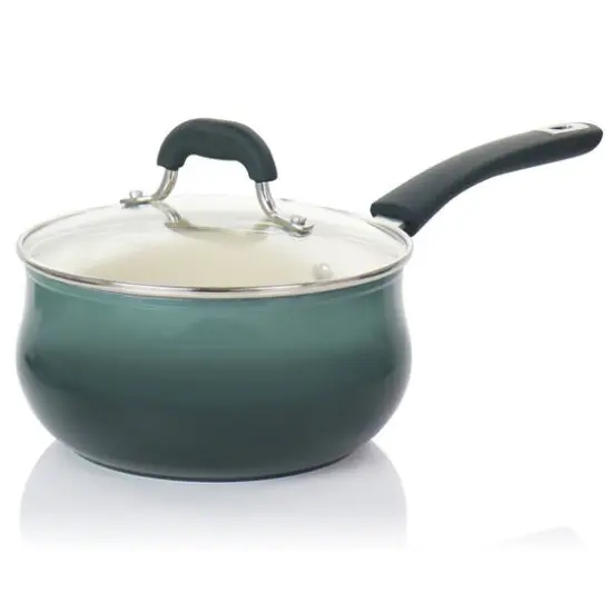 Oster Corbett 8-Piece Blue Nonstick Aluminum Cookware Set {11}