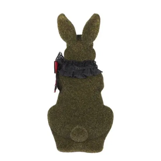 18" Faux Grass Tabletop Bunny with Scarf & Pocket Watch by Ashland&reg; {10}