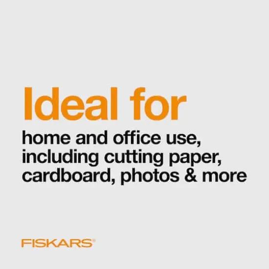 Fiskars&reg; 8" Black Scissors {8}