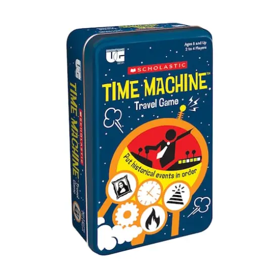 Scholastic Time Machine Travel Game Tin {1}