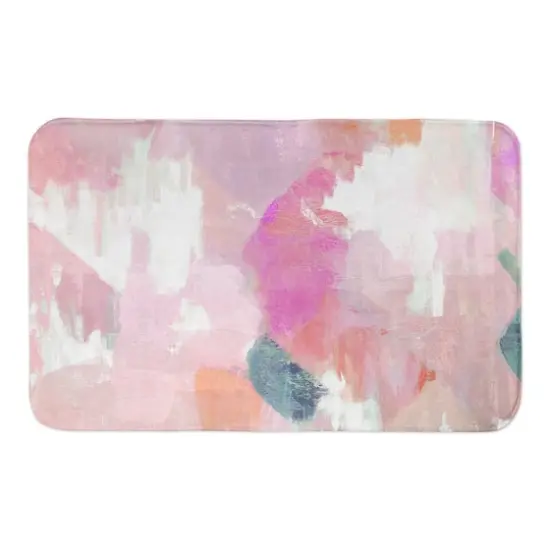 Funky Blush Misc. 34" x 21" Bath Mat {1}