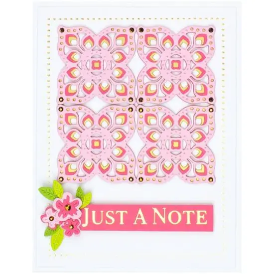 Spellbinders&reg; Essential Sentiments Glimmer Hot Foil Plate {6}