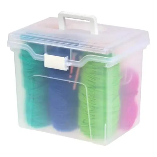 IRIS Portable Craft Storage Tote {9}