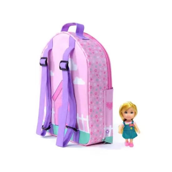 Neat-Oh! Everyday Princess&trade; ZipBin&reg; Dollhouse Backpack with Doll {3}
