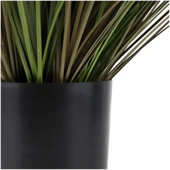 3ft. Green Onion Grass Artificial Plant with Black Pot {4}