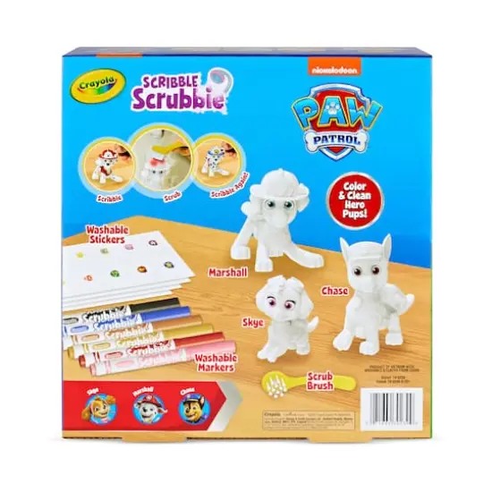 Crayola® Scribble Scrubbie® Pets PAW Patrol™ & Washable Sticker Set, 3ct. {5}