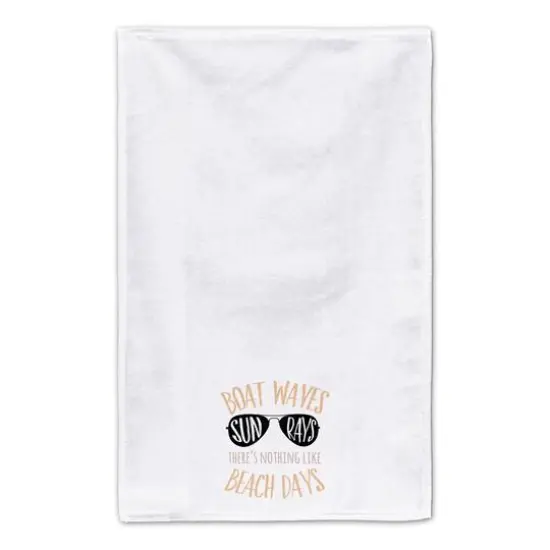 Beach Days Tea Towel Set Blush/White {5}