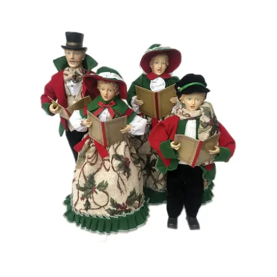 Santa's Workshop Christmas Holly Carolers Set  {1}