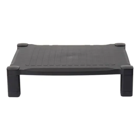 Mind Reader Black Adjustable Plastic Monitor Stand {6}