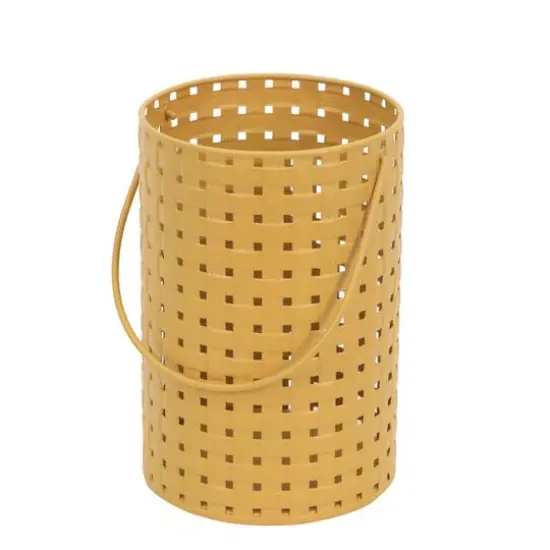 7.5" Yellow Decorative Metal Bucket by Ashland&reg; {3}