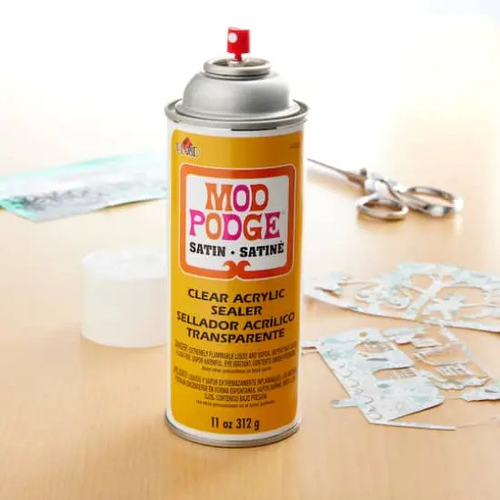 Mod Podge&reg; Satin Clear Acrylic Sealer, 11oz. {3}