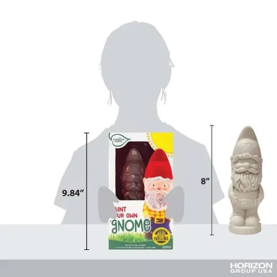 Creative Roots&trade; Paint Your Own Gnome Figurine Kit {6}