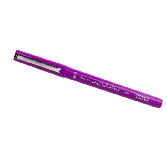 JAM Paper 2.0mm Calligraphy Pen, 2ct. Lilac {2}