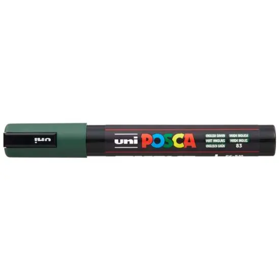 Uni POSCA PC-5M 8-Color Medium Tip Dark Paint Marker Set {3}