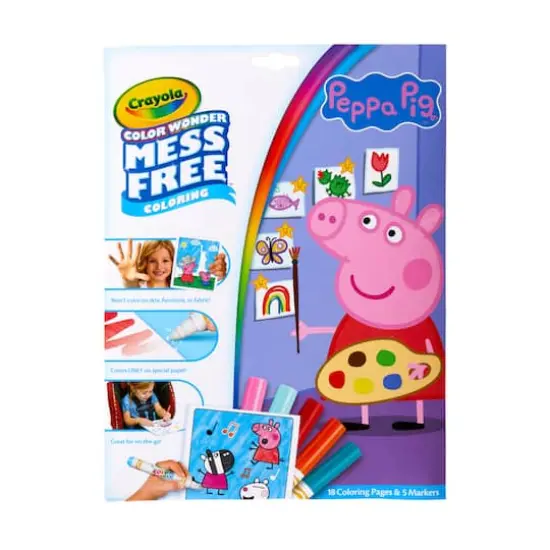 Crayola&reg; Color Wonder Mess Free&trade; Peppa Pig&trade; Foldalope {7}