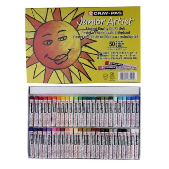 Cray-Pas&reg; Junior Artist&trade; 50 Color Oil Pastel Set {1}