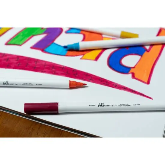 Hello, Artist!&trade; 10-Color Dual-Tip Dot Markers Set {5}