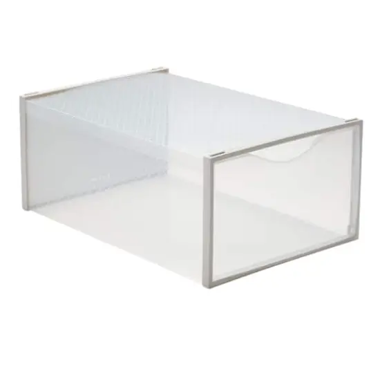 Simplify Stackable Shoe Boxes, 12ct. White {6}