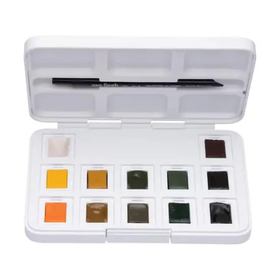 Van Gogh Shades of Nature Watercolor Pocket Box Set {3}